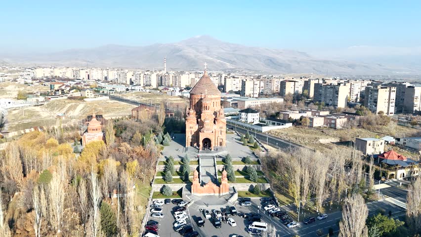 Church, monastery, sanctuary, St. John the Baptist Church, Armenia - city of Abovyan