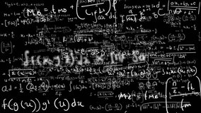 Math and physics formula animation with handwriting style, animated mathematical formula is suitable for creative ideas, thinking hard, critical thinking, confusion and brilliant ideas. - Powered by Shutterstock - Get 15% off with code: PIKWIZARD15