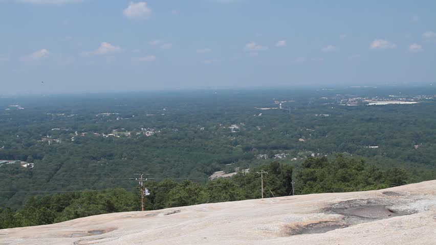 【Atlanta USA】Stone Mountain Rock Wall Relief