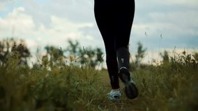 Fitness Woman Runner. Exercising Runner Cardio Jogging. Fit Athlete Jogger Workout. Jogging Fitness Before Triathlon Competition. Fit Sportswoman Run. Woman Runner. Fitness Girl Running Jog On Trails - Powered by Shutterstock - Get 15% off with code: PIKWIZARD15