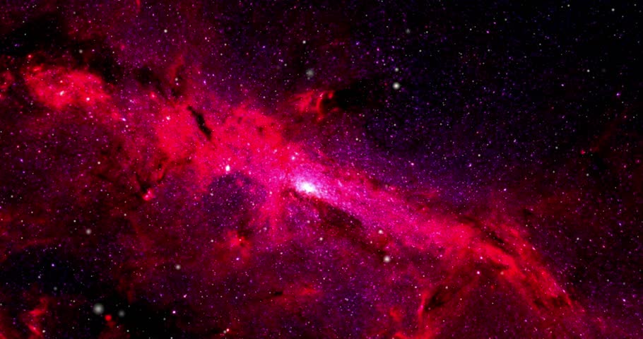 Stunning space view with stars and nebula, Space journey through star field and space nebulae into Proto-Planetary Systems in the Great Orion