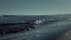 Knight walking on beach medieval shoes sand sea beach waves - Powered by Shutterstock - Get 15% off with code: PIKWIZARD15