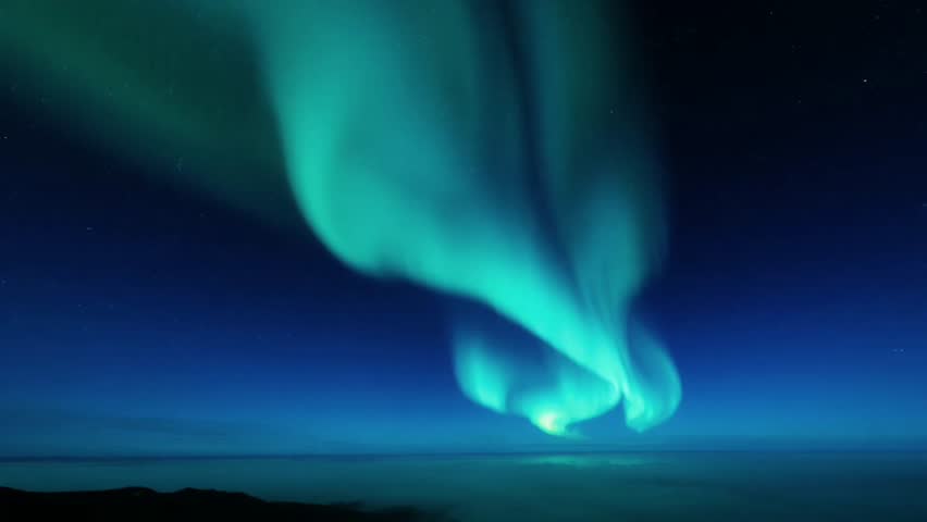 Aurora Borealis is a stunning natural phenomenon, in which charged particles from the sun interact with the Earth