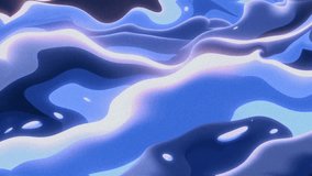 Abstract blue wavy liquid surface looping animation - Powered by Shutterstock - Get 15% off with code: PIKWIZARD15
