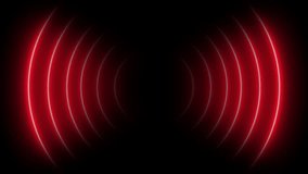 Abstract neon radio waves. Wave diffusion animation, Abstract neon radio waves. Seamless Loop Background. Searching process in futuristic interface Searching Radar Screen Animation -4k video. - Powered by Shutterstock - Get 15% off with code: PIKWIZARD15