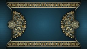 Motion pictures, luxurious background of gold mandala ornament - Powered by Shutterstock - Get 15% off with code: PIKWIZARD15