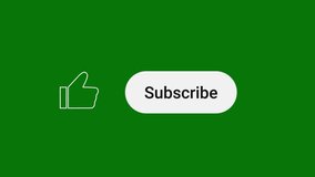 New Like and Subscribe Button Animation for Video Overlays. Includes Like, Subscribe, and Bell Notification animations. Green Screen Background for seamless editing. - Powered by Shutterstock - Get 15% off with code: PIKWIZARD15