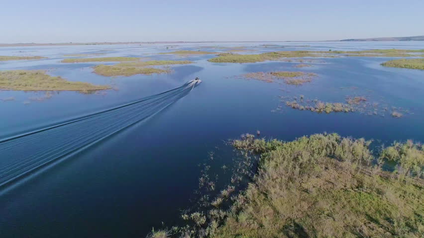 Potholes Reservoir, Eastern Washington, USA, Rivers, Lakes, Boats