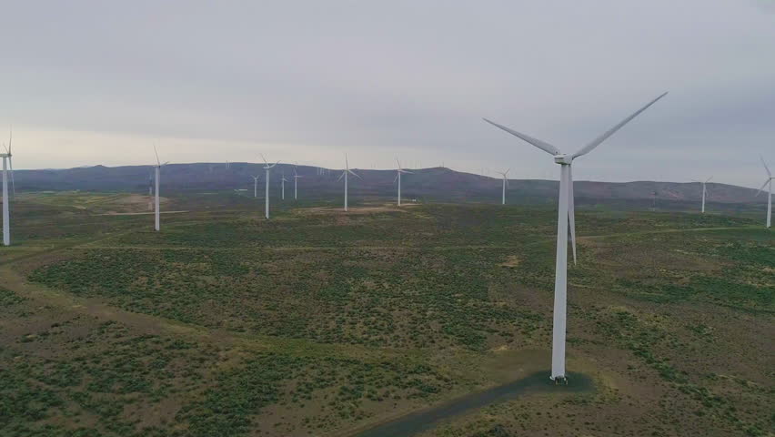 Wind Turbines, Eastern Washington, USA