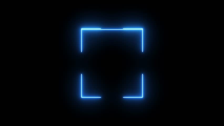 Electronic scan animation.Scan frame with Moving neon light. Human identification and security control concept. Biometric data identification process. - Powered by Shutterstock - Get 15% off with code: PIKWIZARD15