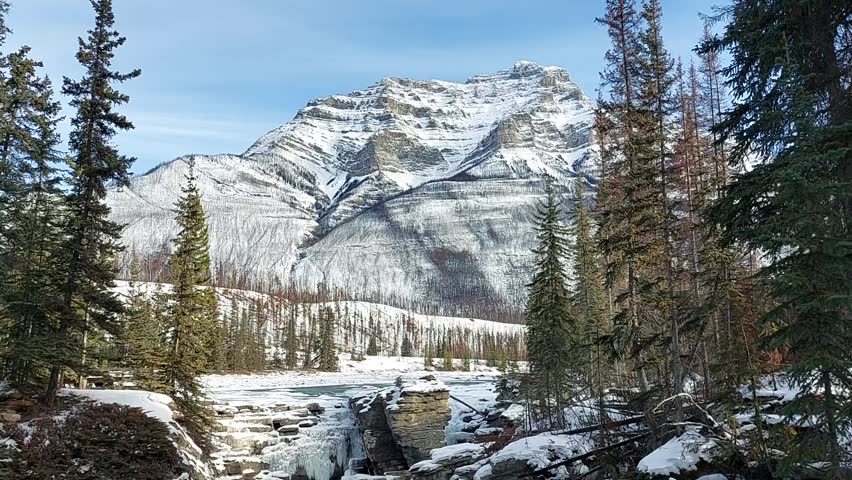 Athabasca Falls, Jasper National Park, Alberta, Canada