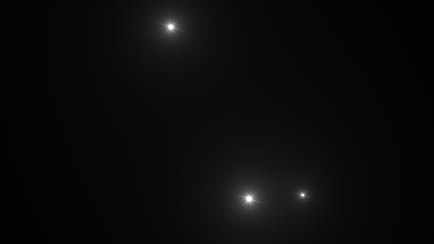 Photographer camera flashes. Random bright blinking lights. Flashing lens flares. Seamless looping.