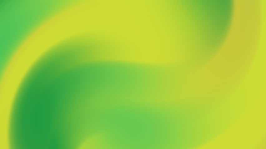 Green yellow gradients blend smoothly creating abstract swirling patterns. Background design for digital art projects, presentations, or social media graphics.