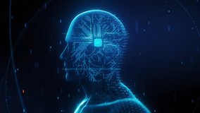 A comprehensive digital depiction of a human head integrated with complex neural connections and circuits - Powered by Shutterstock - Get 15% off with code: PIKWIZARD15