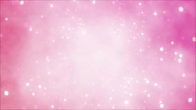 Beautiful light pink backdrop with glittering particle effects, shimmering sparkles, abstract shapes of blurred multicolored forms, animated motion lines background, digital animation wallpaper - Powered by Shutterstock - Get 15% off with code: PIKWIZARD15