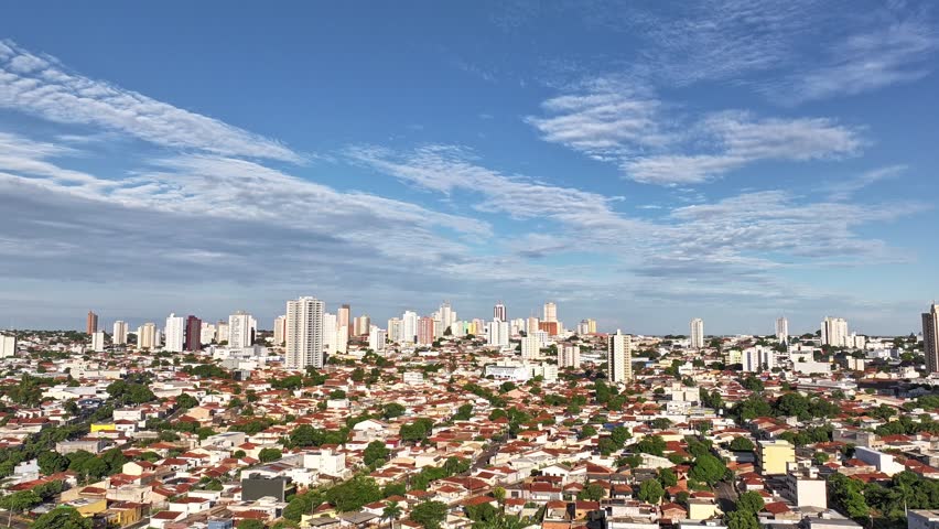 Aerial view of Presidente Prudente