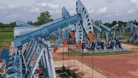   Working oil pump jack on a oil field Oil and gas industry - Powered by Shutterstock - Get 15% off with code: PIKWIZARD15