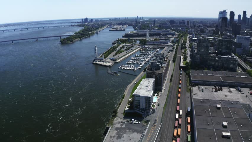 A serene shot of the lighthouse near Montreal