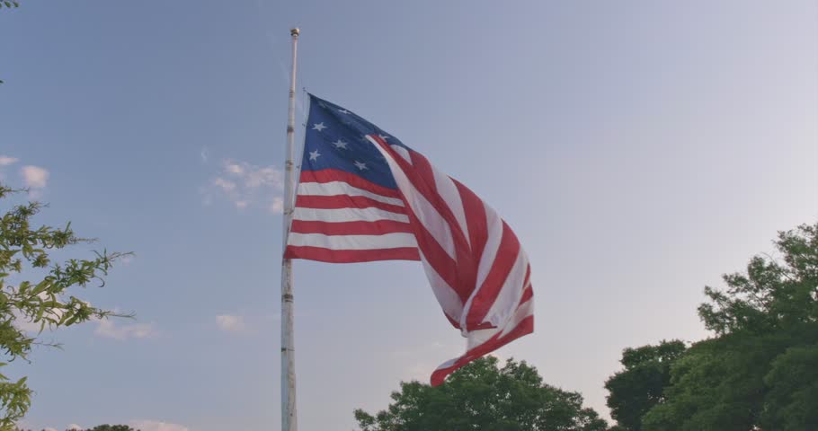 FLAG U.S. CUSTOMS AND BORDER PROTECTION Caution Barricade Tape
