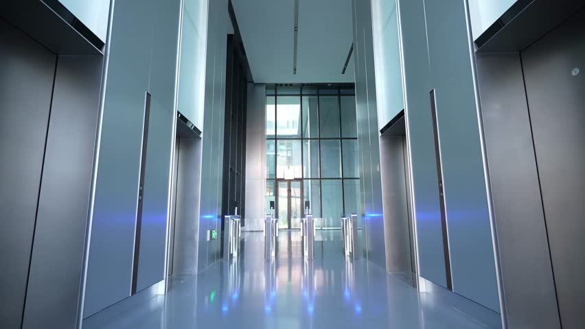 interior of Modern office lobby