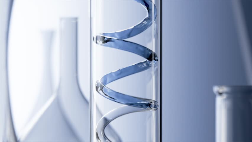 Laboratory Medical Test Tube Instruments Beauty Ingredients Laboratory Cells