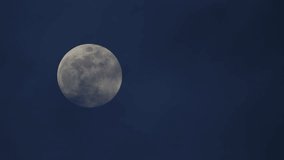 Full moon - super moon moves through the night sky. - Powered by Shutterstock - Get 15% off with code: PIKWIZARD15