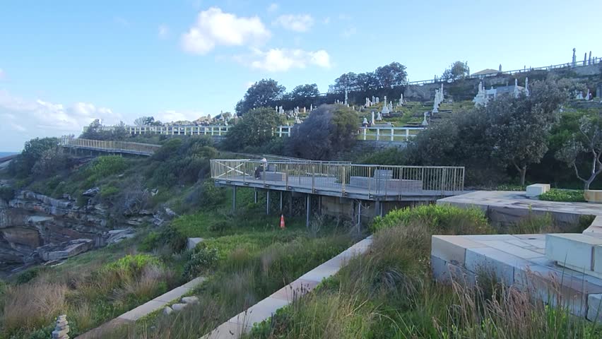 Waverley Cemetery in NSW, Australia