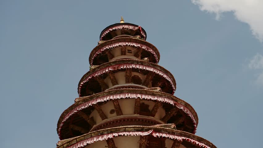 Durbar Square Temples in Kathmandu Nepal, Kathmandu Old Historic Buildings in the Popular Travel Destination and Tourist Landmark, a Unesco World Heritage Site in Kathmandu City