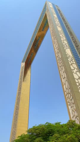 Dubai Frame Iconic Landmark Skyline View UAE Attractions