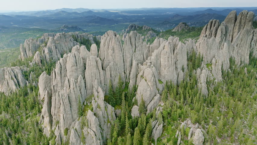 Aerial perspective of nature’s sculpted rock formations in the heart of the western United States.