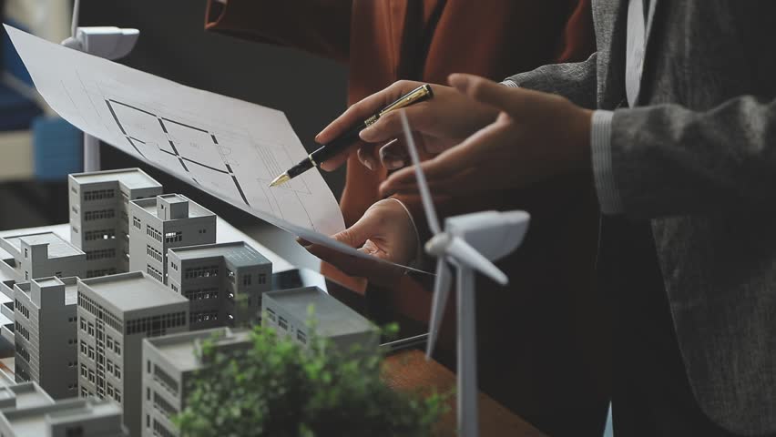 Diverse team engaged in meeting about environmental social corporate governance, highlighting sustainability strategies and goals. Eco-Friendly Business Team Discussing ESG Goals.

