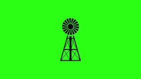 Dynamic rotating windmills, perfect for projects that require a natural and energetic touch. Ideal for your advertising, presentations or creative designs. Animation, green screen background. - Powered by Shutterstock - Get 15% off with code: PIKWIZARD15