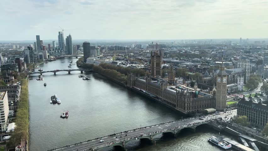Westminster Big Ben Skyline City View from London Eye