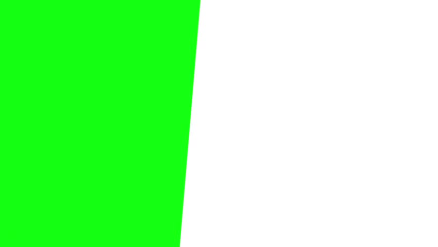 Abstract Rough edge Green Screen Transition Effect 4K Animation