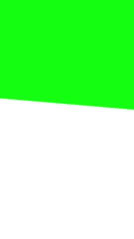 vertical mobile Green screen wipe transition effect 4k animation