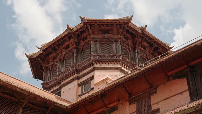 Durbar Square Temples in Kathmandu Nepal, Kathmandu Old Historic Buildings in the Popular Travel Destination and Tourist Landmark, a Unesco World Heritage Site in Kathmandu City