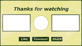 Outro animation video for subscribe
 - Powered by Shutterstock - Get 15% off with code: PIKWIZARD15