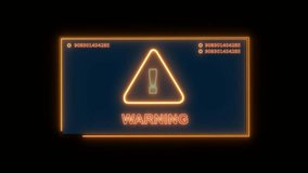 Warning security breach computer hacking warning message hacked Warning symbol on the screen privacy protection data hacking malware virus Danger sign. attack defense network system hacked warning - Powered by Shutterstock - Get 15% off with code: PIKWIZARD15