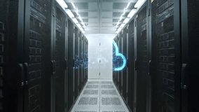 Concept of cloud data Flow moving through rack servers service center - Powered by Shutterstock - Get 15% off with code: PIKWIZARD15