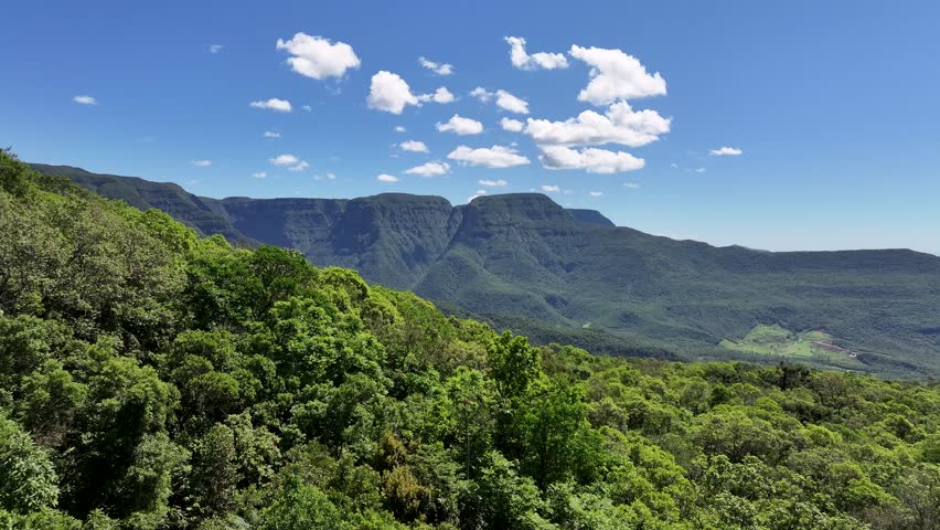 Scenic Canyons At Praia Grande In Santa Catarina Brazil. Beauty Cliffs Scenery. Top Of Mountains Scene. Canyons Background. Scenic Canyons At Praia Grande In Santa Catarina Brazil. Nature Landscape.