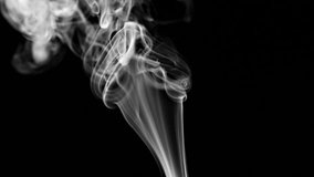 White smoke over a black background. This would work great as a background or as an element of a composite. - Powered by Shutterstock - Get 15% off with code: PIKWIZARD15