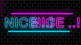 Nice text animation with neon  effefct , 4k video  - Powered by Shutterstock - Get 15% off with code: PIKWIZARD15
