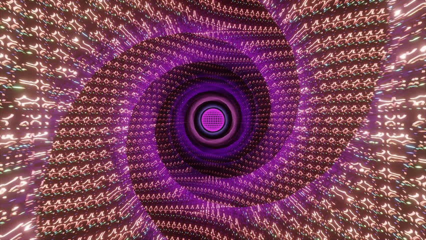 3D Hypnotic Neon Spiral Vortex Tunnel Loop - Powered by Shutterstock - Get 15% off with code: PIKWIZARD15