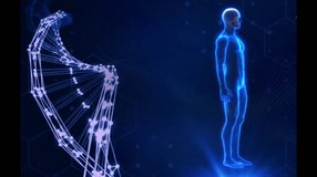 Digital DNA connects humans and technology, creating a new level of consciousness. Information, energy and code are intertwined, shaping the future. - Powered by Shutterstock - Get 15% off with code: PIKWIZARD15