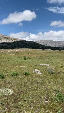 Wind River Range Wyoming hiking backpacking trail