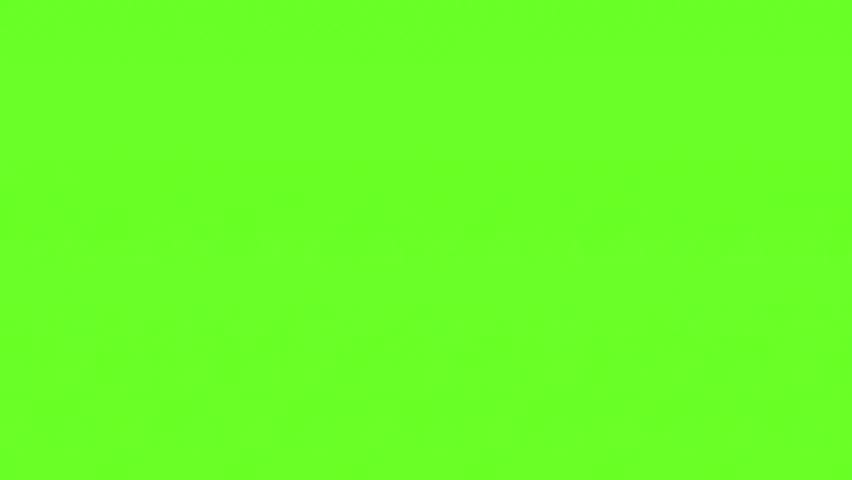 waves with simple design, animation, green background.