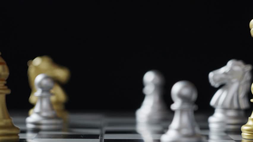 chess board game for ideas and competition and strategy, business success concept	