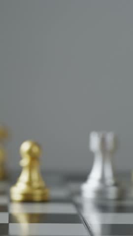 chess board game for ideas and competition and strategy, business success concept	