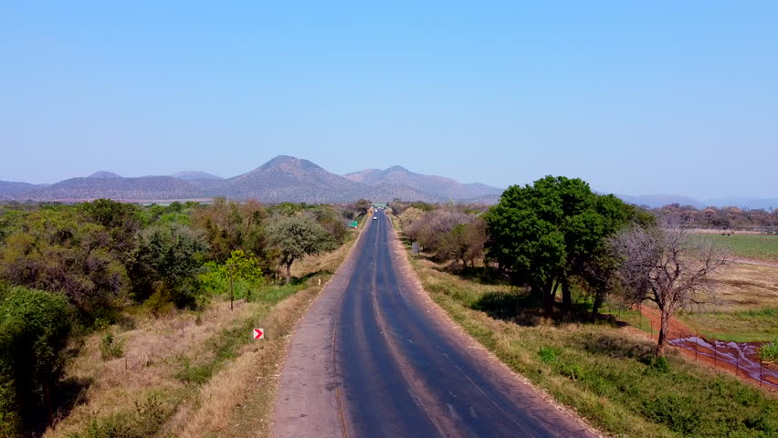 A deserted road at Mapungubwe