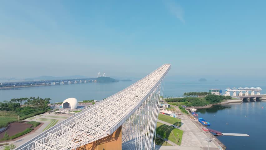 Ara Incheon Passenger terminal Incheon Metropolitan City to Haengju Bridge on the lower reaches of the Han River
